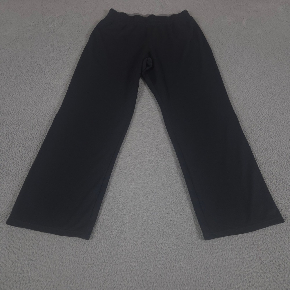 Under Armour Pants Mens Large Black Reflex Mesh Straight Leg Track Athletic Gym